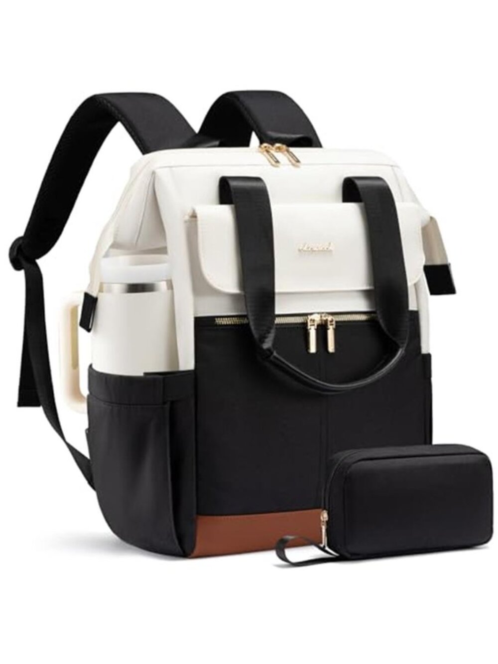 Womens Laptop Backpack Work Travel Bag 15.6 Inch Computer Teacher Nurse Tote